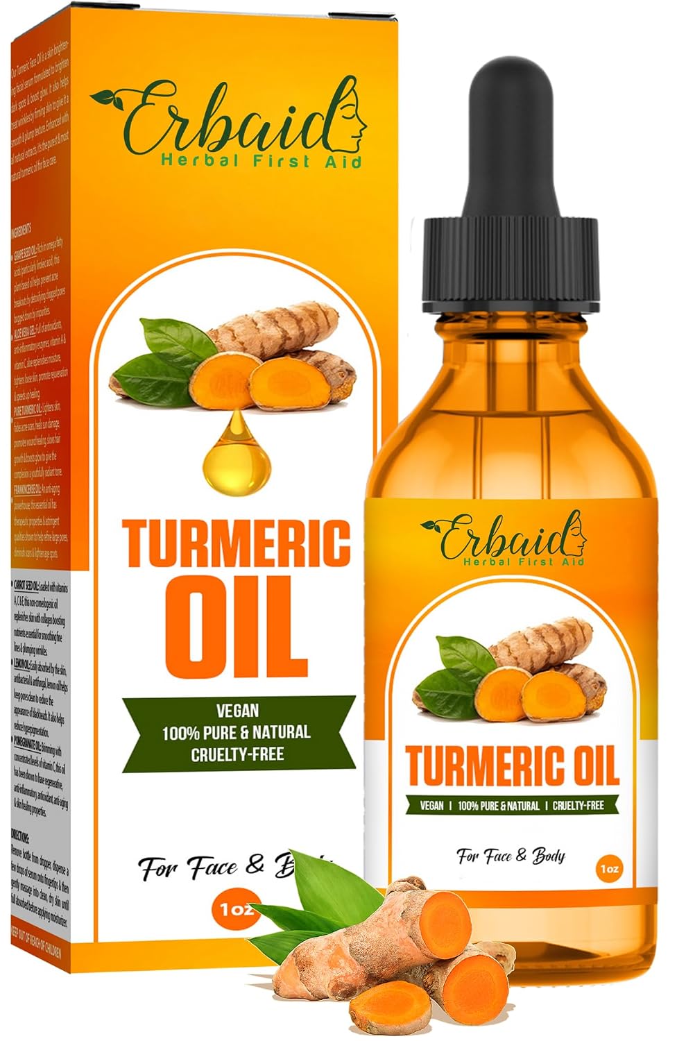 Turmeric Oil Face & Body