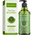 Tea Tree Body Wash & Soap, Purifying and Refreshing Body Cleanser with Tea Tree Oil & Wormwood, Moisturizing Body Wash Helps Soothe Skin, Suitable for Men and Women, 16.9 Fl Oz